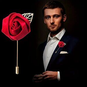 RED ROSE BOUTONNIERE